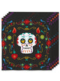 16 servilletas de Catrina día de los muertos (33x33cm) -Day of the Dead - Funiglobal | Funidelia