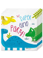 16 servilletas de dinosaurios (33x33cm) - Dinosaurs party - Funiglobal | Funidelia