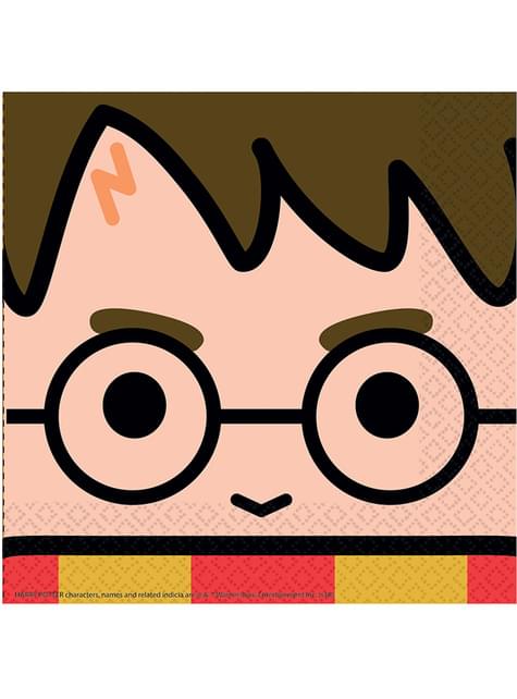16 servilletas de Harry Potter (33 cm) - Lumos Collection