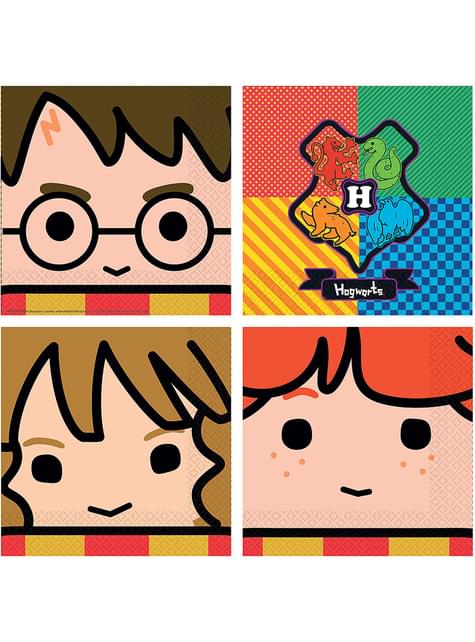 16 servilletas de Harry Potter (33 cm) - Lumos Collection