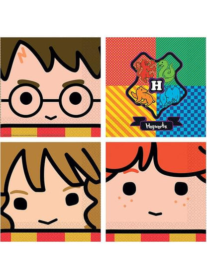 16 servilletas de Harry Potter (33 cm) - Lumos Collection