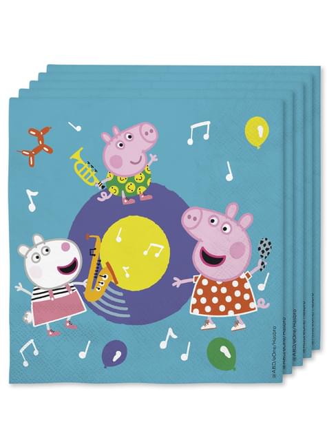 16 servilletas de Peppa pig (33x33cm) - Funiglobal | Funidelia