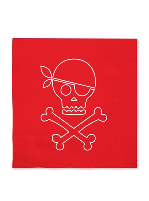 16 servilletas de piratas (33x33cm) - Pirates Party - Funiglobal | Funidelia