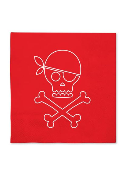 16 servilletas de piratas (33x33cm) - Pirates Party - Funiglobal | Funidelia