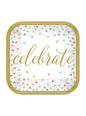 18 platos pequeños happy birthday (18 cm) - AMSCAN | Funidelia