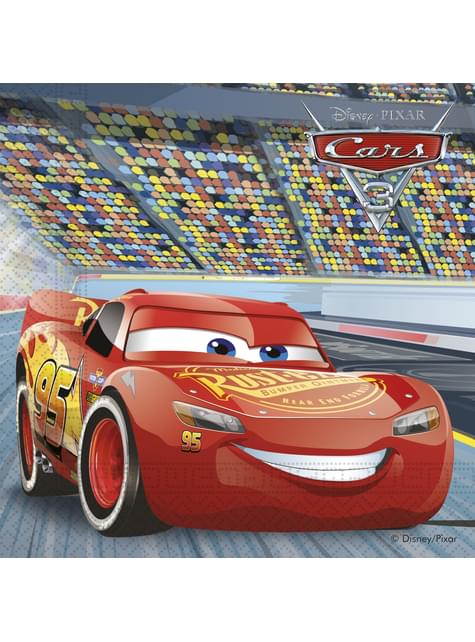 20 servilletas Cars 3 (33x33 cm)
