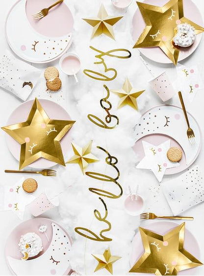 20 servilletas con forma de estrella - Unicorn Collection