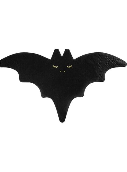 20 servilletas de cóctel de murciélago (16 cm)