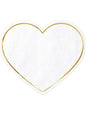 20 servilletas de corazón (11 x 13 cm) - Partydeco | Funidelia