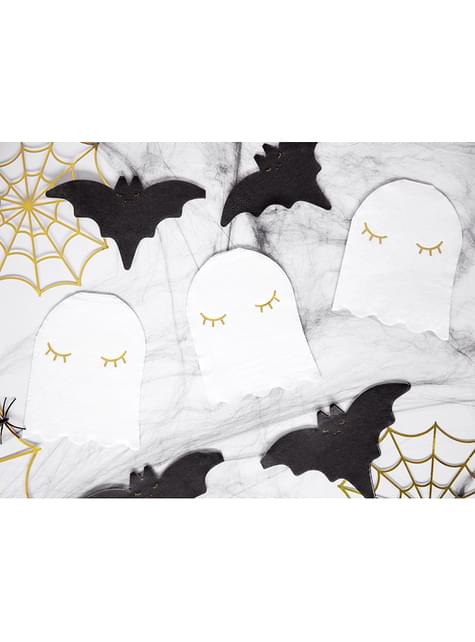 20 servilletas de fantasma (11 x 14 cm)