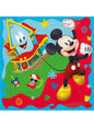20 servilletas de Mickey Mouse (33x33 cm) - Club house - Procos | Funidelia