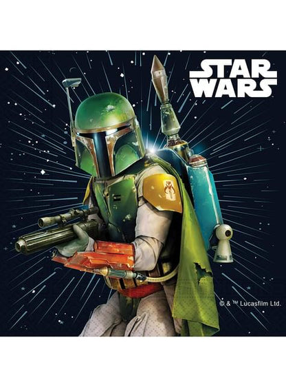 20 servilletas de Star Wars (33x33 cm)