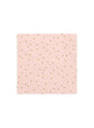 20 servilletas rosas con lunares dorados de papel (33x33 cm) - Wedding in rose colour - Partydeco | Funidelia