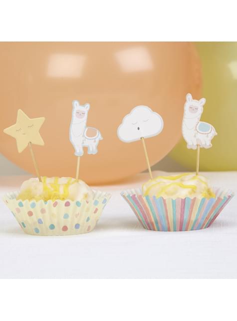 20 toppers decorativos con formas variadas - Neviti | Funidelia