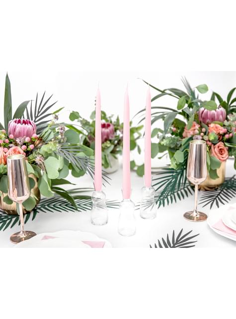 21 hojas tropicales decorativas - Aloha Turquoise - Partydeco | Funidelia