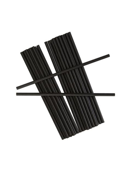 25 pajitas de papel negras - Hearts & Krafts - Neviti | Funidelia
