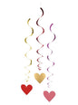 3 adornos colgantes de corazones - Love You