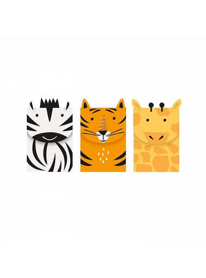 3 bolsas de chucherías de animales - Animal Safari