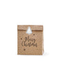 3 bolsas de regalo de papel Kraft “Merry Christmas“ - Merry Xmas Collection - Partydeco | Funidelia