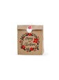 3 bolsas de regalo de papel Kraft “Merry Little Christmas“ - Merry Xmas Collection
