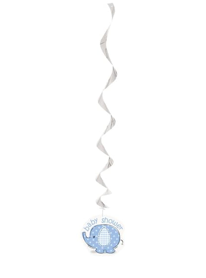 3 decoraciones colgantes azules - Umbrellaphants Blue - Unique | Funidelia