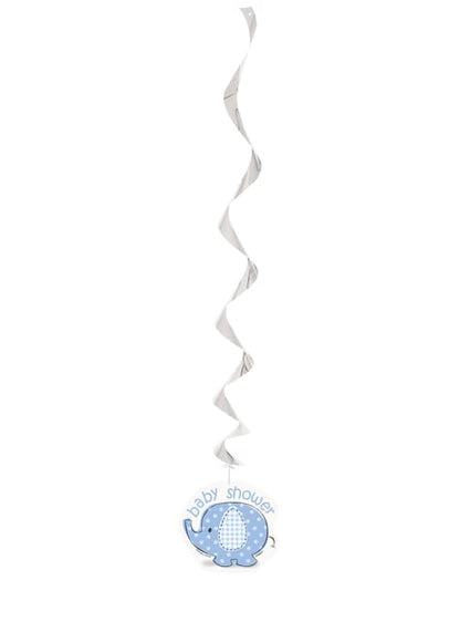 3 decoraciones colgantes azules - Umbrellaphants Blue - Unique | Funidelia