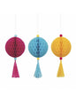 3 figuras colgantes de colores - Bright Triangle - Unique | Funidelia