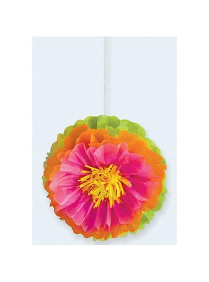 3 flores de papel decorativas - AMSCAN | Funidelia