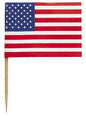 30 toppers decorativos Bandera de USA - American Party - Unique | Funidelia