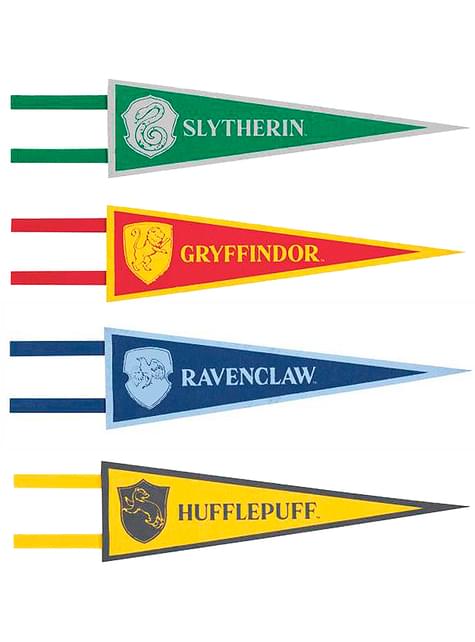 4 banderines de Harry Potter - Harry Potter World - Unique | Funidelia