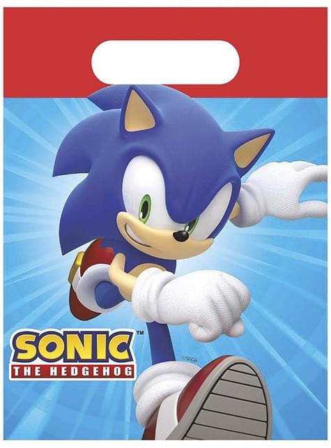 4 bolsas de chucherías de Sonic