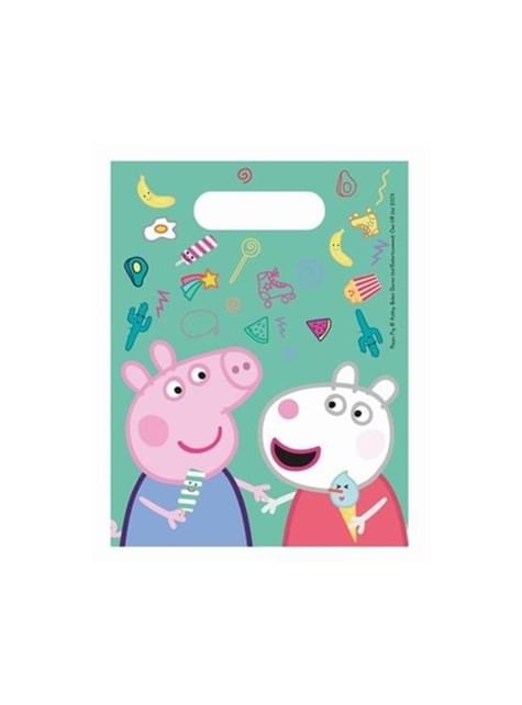 4 bolsas para chucherías Peppa Pig