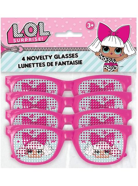 4 gafas LOL Surprise infantiles - Unique | Funidelia