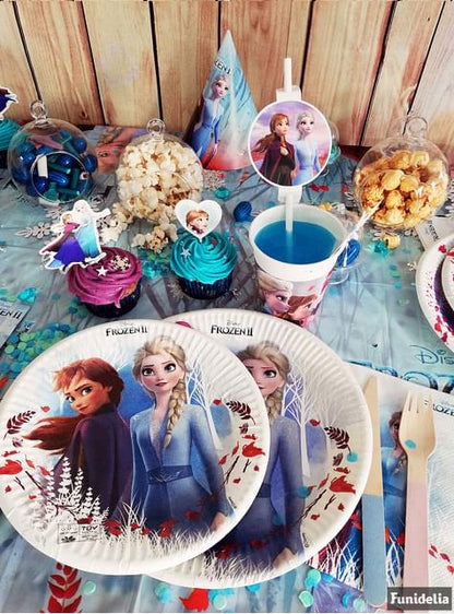 4 pajitas de Frozen 2 - Procos | Funidelia