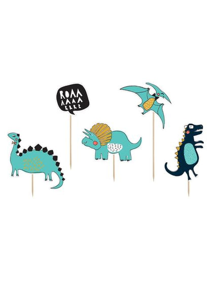 5 decoraciones para tarta de dinosaurios - Dinosaur Party - Partydeco | Funidelia