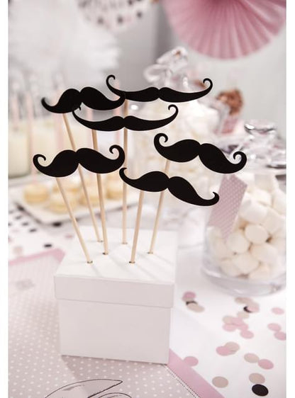6 accesorios photocall de bigotes