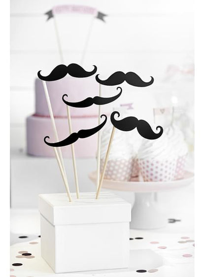 6 accesorios photocall de bigotes