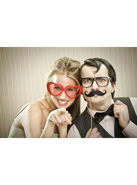 6 accesorios photocall de bigotes