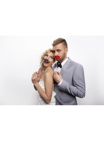 6 accesorios photocall de bigotes