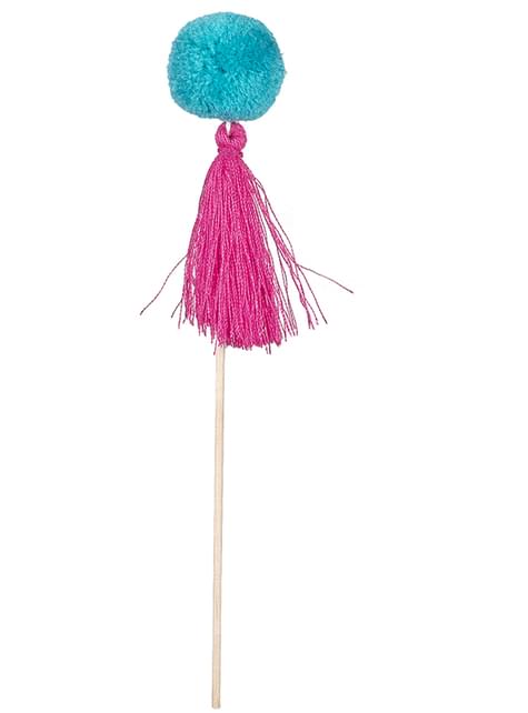 6 agitadores con borlas - Lovely Llama - Boland | Funidelia