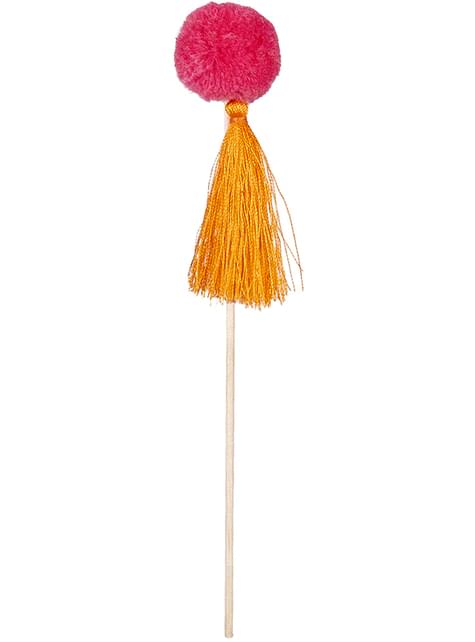 6 agitadores con borlas - Lovely Llama - Boland | Funidelia