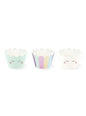 6 cápsulas de cupcakes variadas en tonos pastel - Unicorn Collection - Partydeco | Funidelia