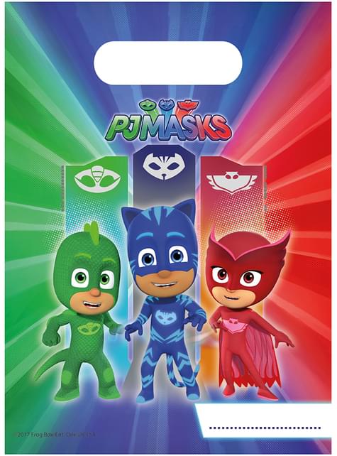 6 bolsas de chucherías de PJ Masks