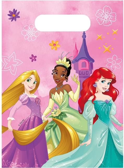 6 bolsas de chucherías de Princesas Disney - Procos | Funidelia