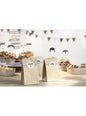 6 bolsas de papel Kraft con pegatinas - Woodland - Partydeco | Funidelia