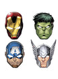 6 caretas variadas de Los Vengadores - Mighty Avengers - Procos | Funidelia