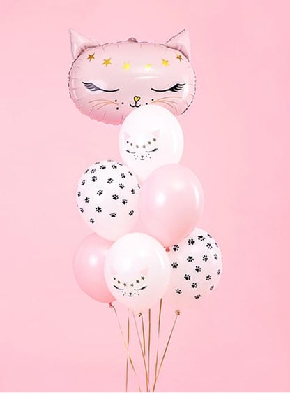 6 globos de gatos - Partydeco | Funidelia