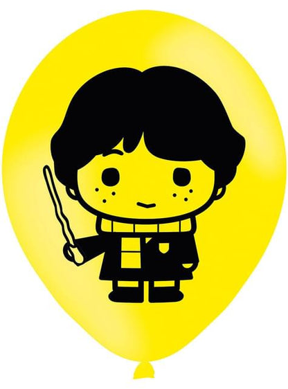 6 globos de Harry Potter surtidos (28 cm) - Lumos Collection