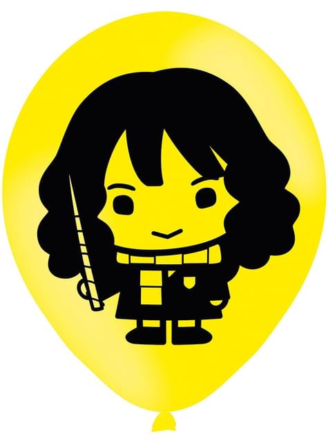6 globos de Harry Potter surtidos (28 cm) - Lumos Collection