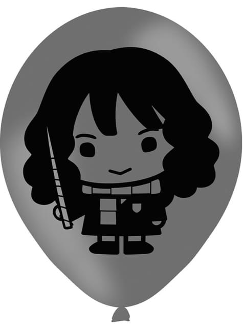 6 globos de Harry Potter surtidos (28 cm) - Lumos Collection